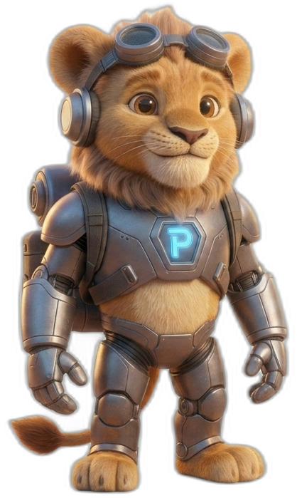 Lio standing proud — ready to guide every learner